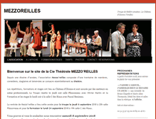 Tablet Screenshot of mezzoreilles.fr